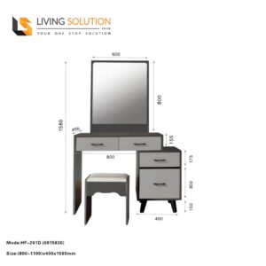 Domi Dressing Table Dresser Table