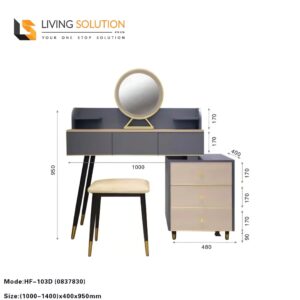 Jiru Dressing Table Dresser Table