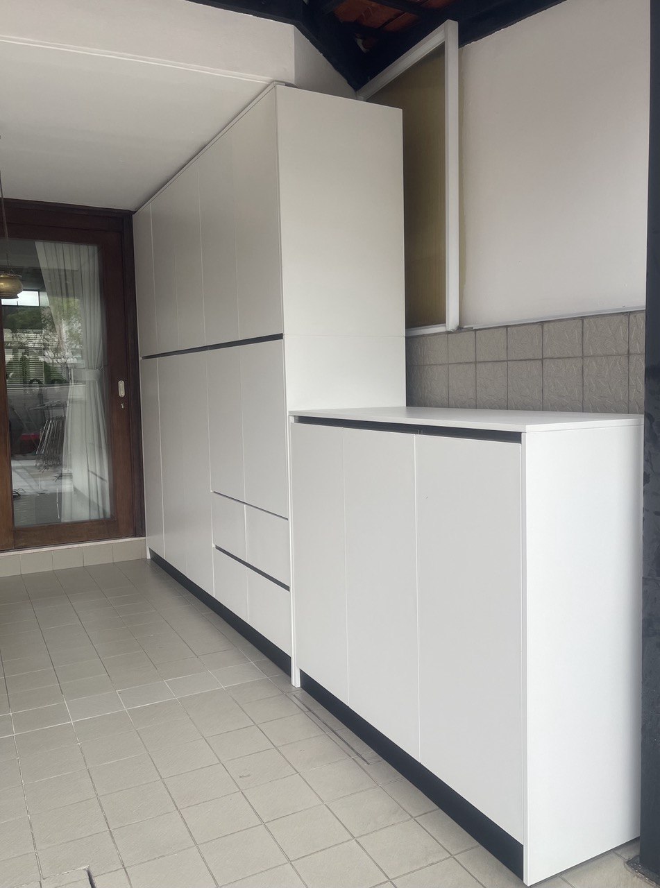 Premium Customised Modular Stainless Steel Balcony or Outdoor Cabinet Shoe Cabinet