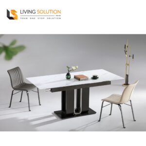 Wyatt Sintered Stone Extendable Dining Table
