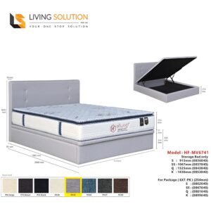 Barni Storage Bed Frame