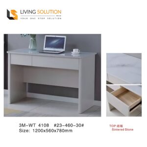 DaIa Sintered Stone Top Study Table 120cm