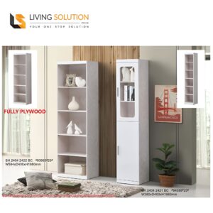 Flynn One Door Bookshelf