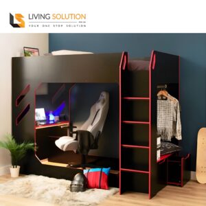 Gala Gamer Bunk Bed Frame