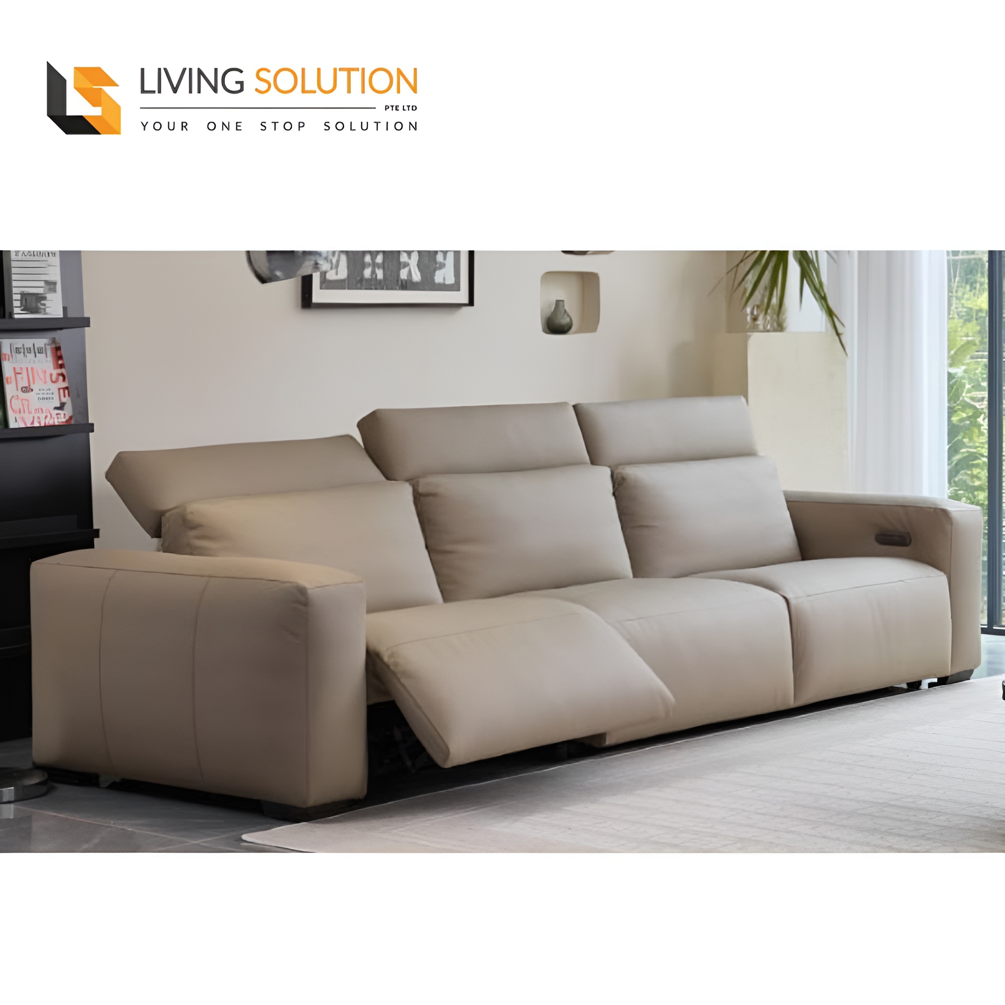 Ulka Zero Wall Recliner Sofa that inclines Incliner Sofa Singapore