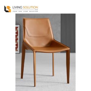 Zen Saddle Leather Dining Chair
