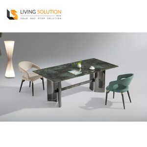 Felica Sintered Stone Top Dining Table