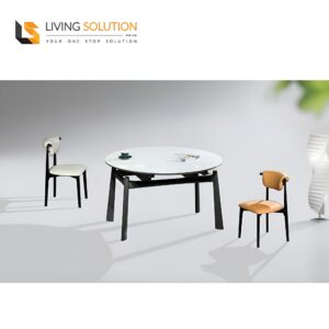 Tessa Sintered Stone Top Extendable Dining Table