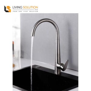 304 Stainless Steel Fixed Rotatable Kitchen Sink Tap