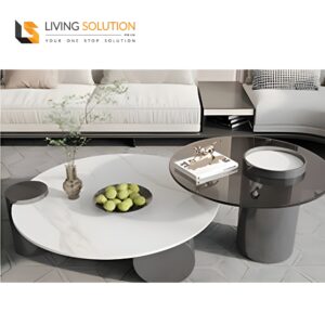 Panos Sintered Stone Coffee Table Set