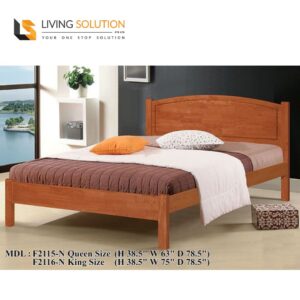 Deni Wooden Bed Frame