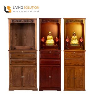 Altar Table 02A (Solid Camphor Wood Altar Cabinet )