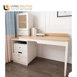 Catalina Study Table with Shelf