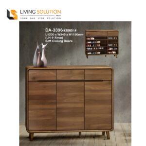 Eris 3 Door Shoe Rack Shoe Cabinet