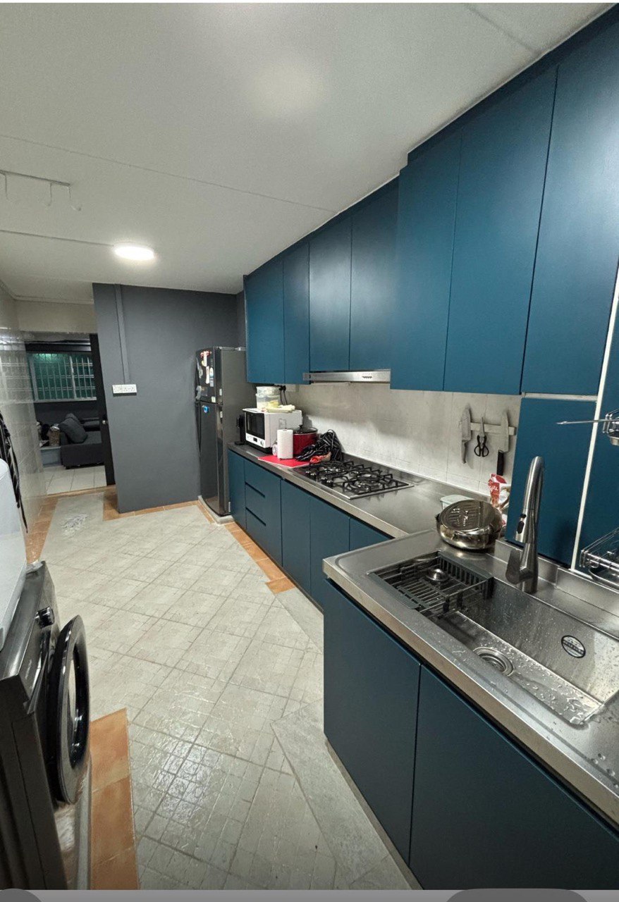 Customised Modular 304 Stainless Steel Kitchen Cabinet Box Up