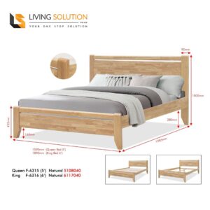 Franz Wooden Bed Frame