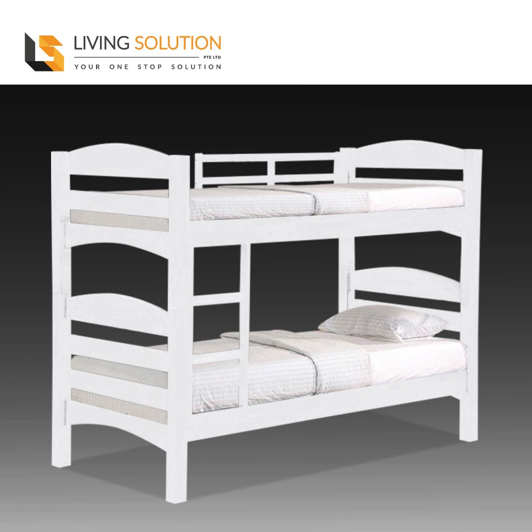Lutz Wooden Double Decker Bed (2) Lutz Wooden Double Decker Bed