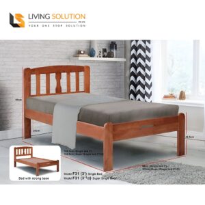 Magnus Wooden Bed Frame