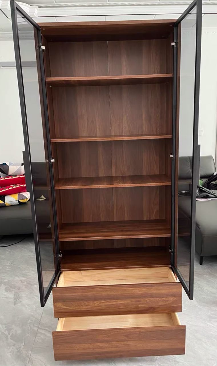 Bronx Display Cabinet Bookshelf -1