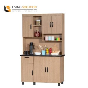 Cole Wooden Kitchen Cabinet Buffet Hutch