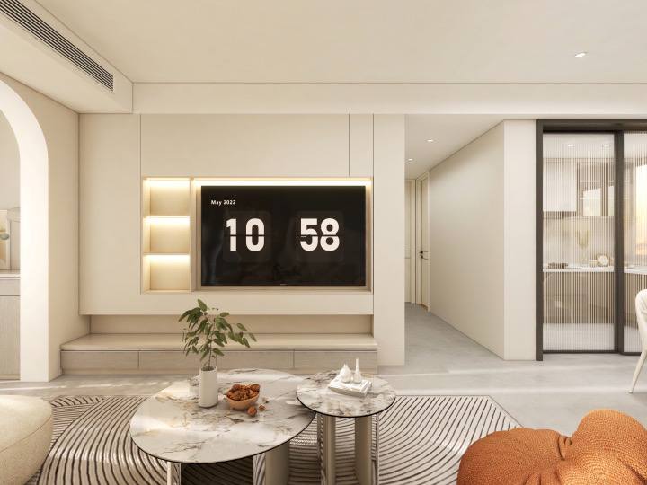 Cream Theme Custom TV Console Whole House Customisation Living Room Furniture - Cream Theme Custom TV Console Whole House Customisation Living Room Furniture