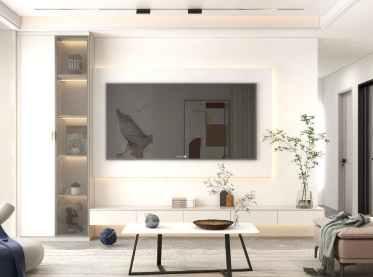 Custom Made TV Console Singapore Cream Theme Custom Made TV Console Singapore Cream Theme