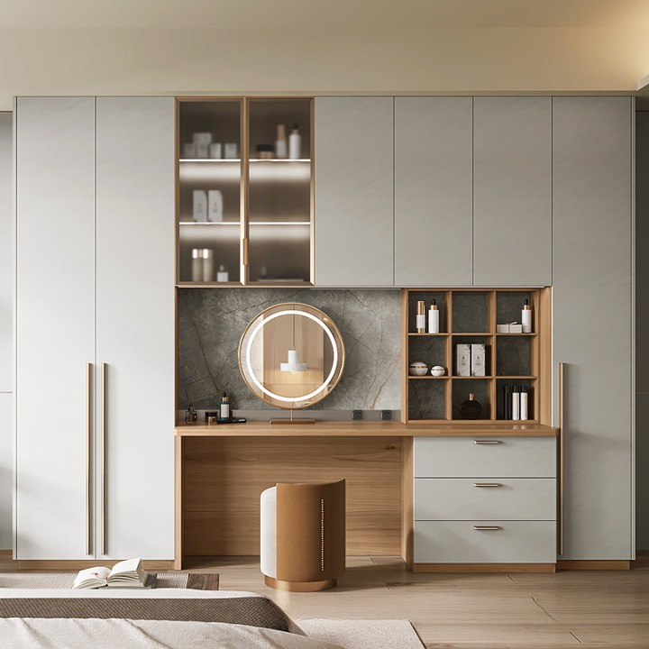 Built in Wardrobe with Dressing Table Custom Wardrobe Singapore