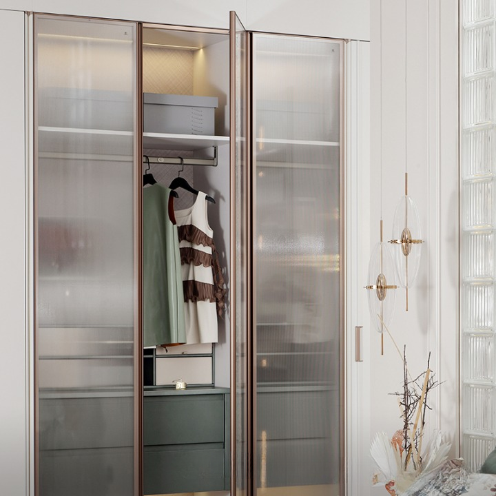 Glass Hinged Wardrobe Singapore