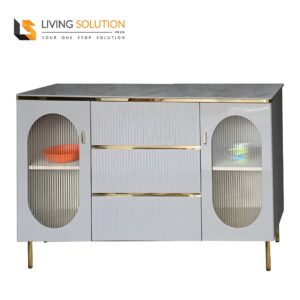 Lana Sideboard Cabinet Buffet Hutch 140cm