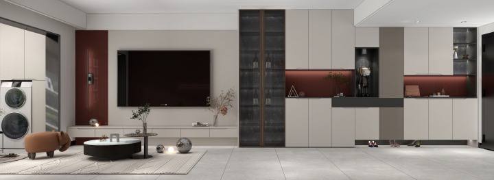 Custom Carpentry Modern Luxury Home Whole House Customization Living Solution in Singapore