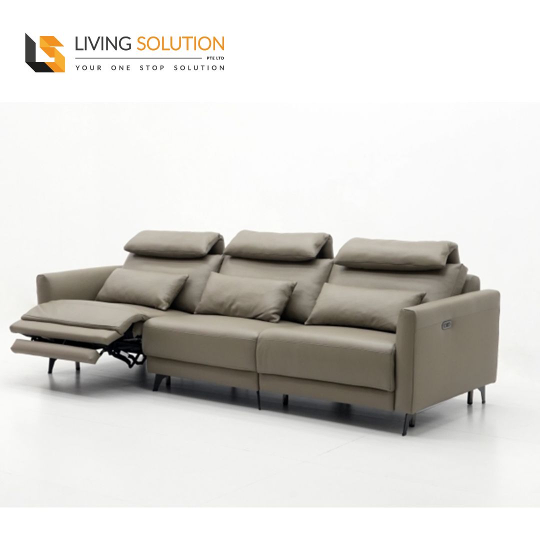 Adonis Leather or Fabric Incliner Recliner Sofa Adonis Leather or Fabric Incliner Recliner Sofa