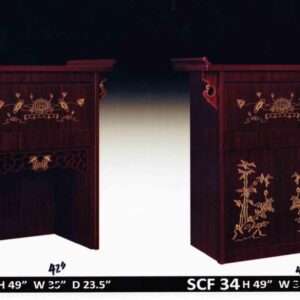 Altar Table 34 Traditional Chinese Altar Cabinet