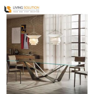 Jubilee Tempered Glass Dining Table