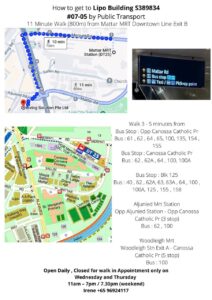 How to get to Living Solution Experience at Lipo Building by public transport in Singapore