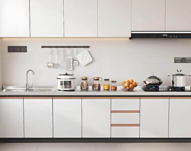 06 Customised or Modular Aluminium Kitchen Cabinet