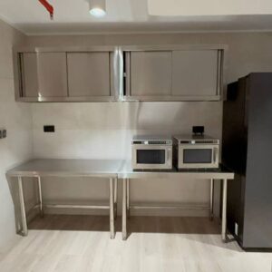 Stainless Steel Comercial Custom Cabinet and Work Table