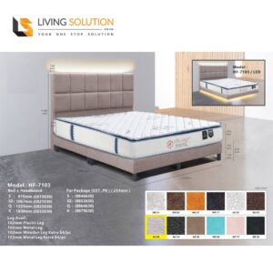 Cleo Bed Frame with LED