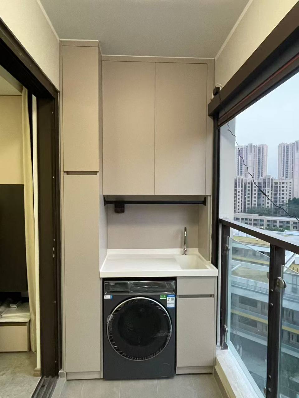 Premium Custom Aluminium Balcony Cabinet Premium Custom Aluminium Balcony Cabinet