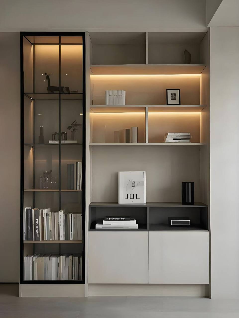 Premium Custom Aluminium Bookshelf Storage Cabinet Premium Custom Aluminium Bookshelf Storage Cabinet