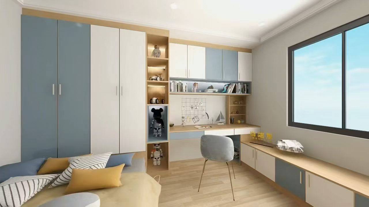 Premium Custom Aluminium Cabinet for Kids room- Premium Custom Aluminium Cabinet for Kids room