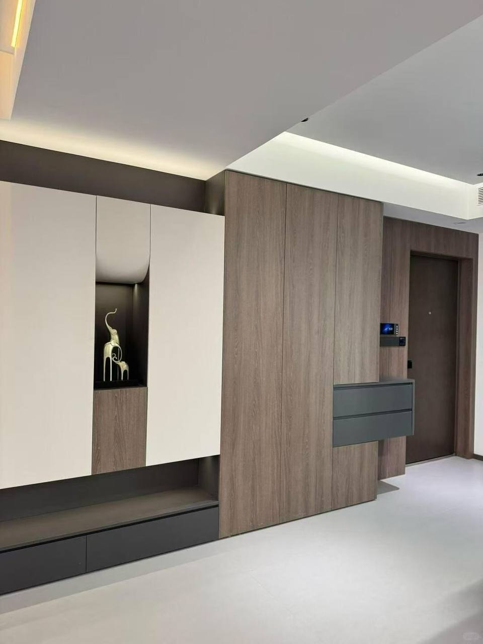 Premium Custom Aluminium Entryway Cabinet