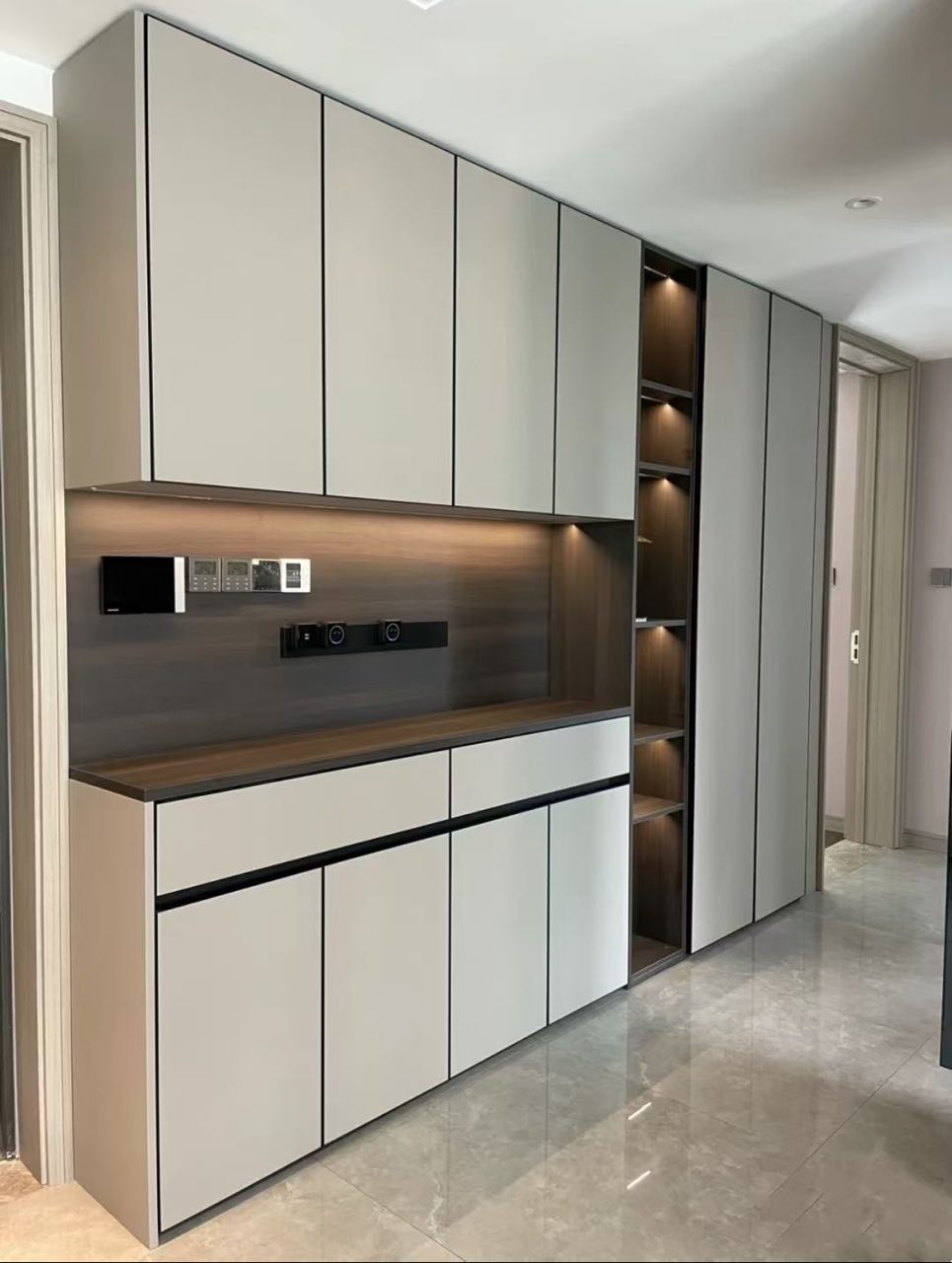 Premium Custom Aluminium Pantry Cabinet Display Cabinet Premium Custom Aluminium Pantry Cabinet Display Cabinet